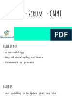 Agile Scrum Cmmi 170707132128 PDF