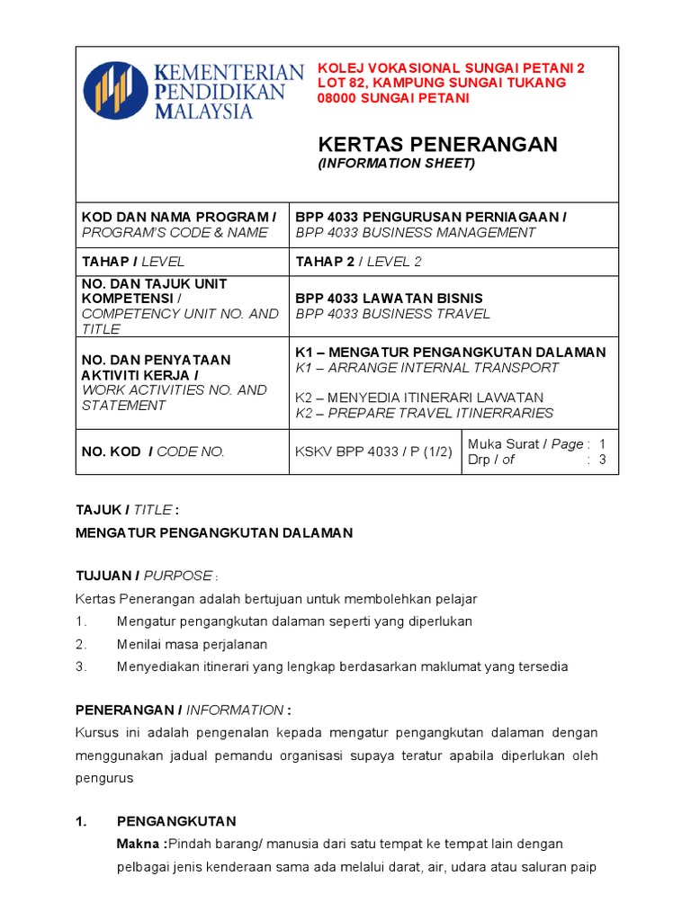 02 K1 Information Sheet Pdf