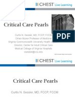 0945 - Friday - Non Pulmonary Critical Care Pearls - Sessler