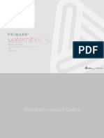 Maternity Hanger Cards Brand Manual Specification