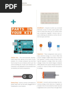 Parts in Your Kit: Breadboard