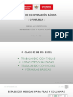 Clase 02 - Listas Personalizadas, Formato de Tablas