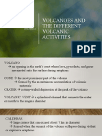 Volcanoes and The Different Volcanic Activities: Quarter 4