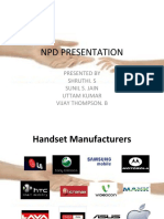 NPD Presentation on Handset Retailer Performance and Strategies