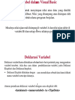 Variabel dalam Visual Basic