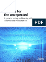 Prepare For The Unexpected: A Guide To Testing and Learning With Incrementality Measurement