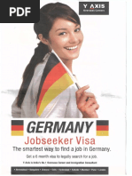 Y Axis Germany Job Seeker Visa