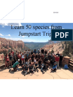 Learn 50 Species From Jumpstart Trips: + Bonus France