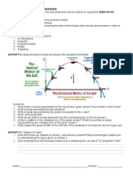 Projectile in Two Dimensions