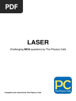 Laser: Challenging MCQ Questions by The Physics Cafe