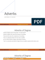 8.1 Adverbs - of - Degree PDF
