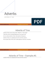 11.1 Adverbs - of - Time PDF