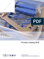 Product Catalog 2015: Implants & Instrumentations