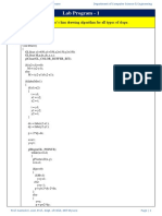 Lab Program - 1: Implement Bresenham's Line Drawing Algorithm For All Types of Slope