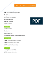 Raccourcis Clavier PDF