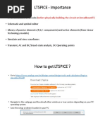 Exercise - 1 - Familirization With LTSPICE PDF