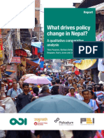 What Drives Policy Change in Nepal?: A Qualitative Comparative Analysis