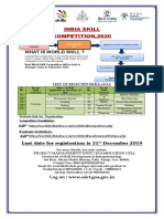 India Skill Competition, 2020: What Is World Skill ?