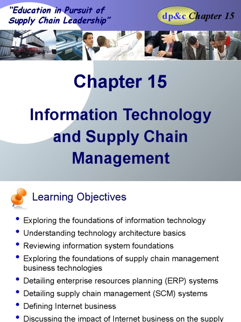 Information Technology and Supply Chain Management | PDF | Supply Chain ...