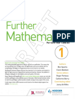 Baldwin, Claire - AQA A Level Further Mathematics Year 1 (AS) - Hodder Education Group (2017) PDF