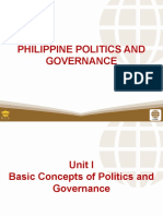 Philippine Politics and Governance