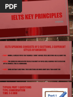 Ielts Speaking Key Principles