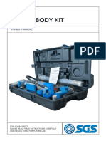SPPR10 10 Ton Body Kit: Owner'S Manual