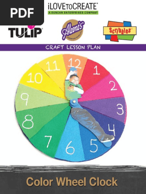 Printable Color Wheel Clock Image.pdf