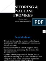 Monitoring Evaluasi Promkes Firda