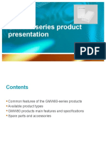 GMW80-series Product Presentation