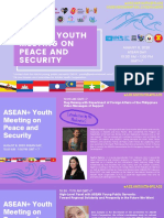 ASEAN+ Youth Meeting On Peace and Security