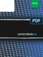 Tarifa de Precios Ikusi. 2015-Enero PDF