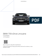 BMW 750I Xdrive Limousine: M Sportpaket 137.542,88