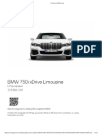 BMW 750i M 125k 