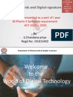 Electronic Records and Digital Signature Seminar