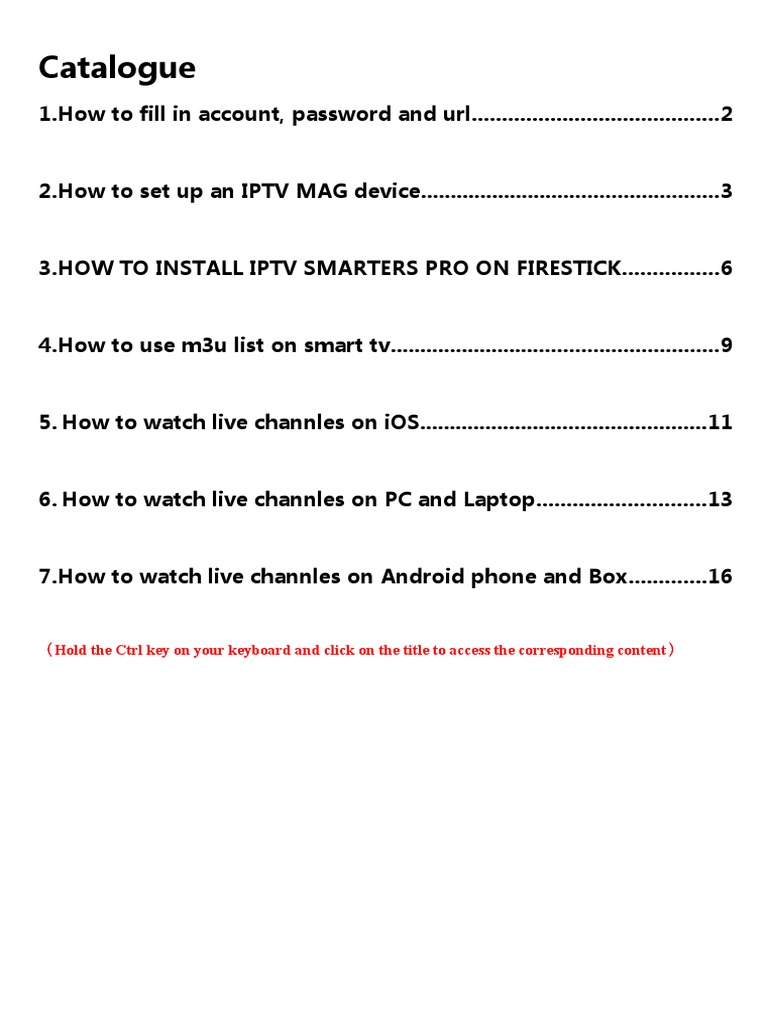 2.IPTV User Manual | PDF | Google Play | Media Technology