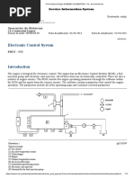 Electronic Control System: Operación de Sistemas