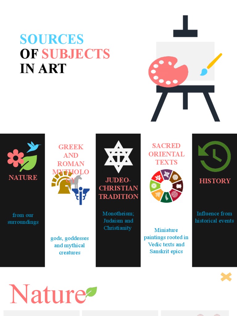 Sources of Subjects in Art PDF