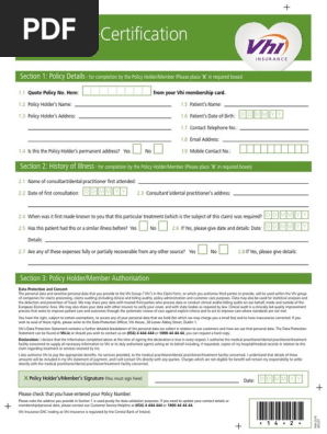 Dental Pre-Certification Form