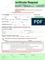Free Birth Certificate Request Form