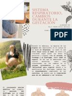 Sistema Respiratorio, Cambios en La Gestacion PDF