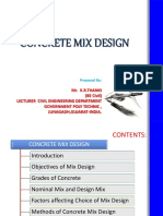 Concrete Mix Design Guide