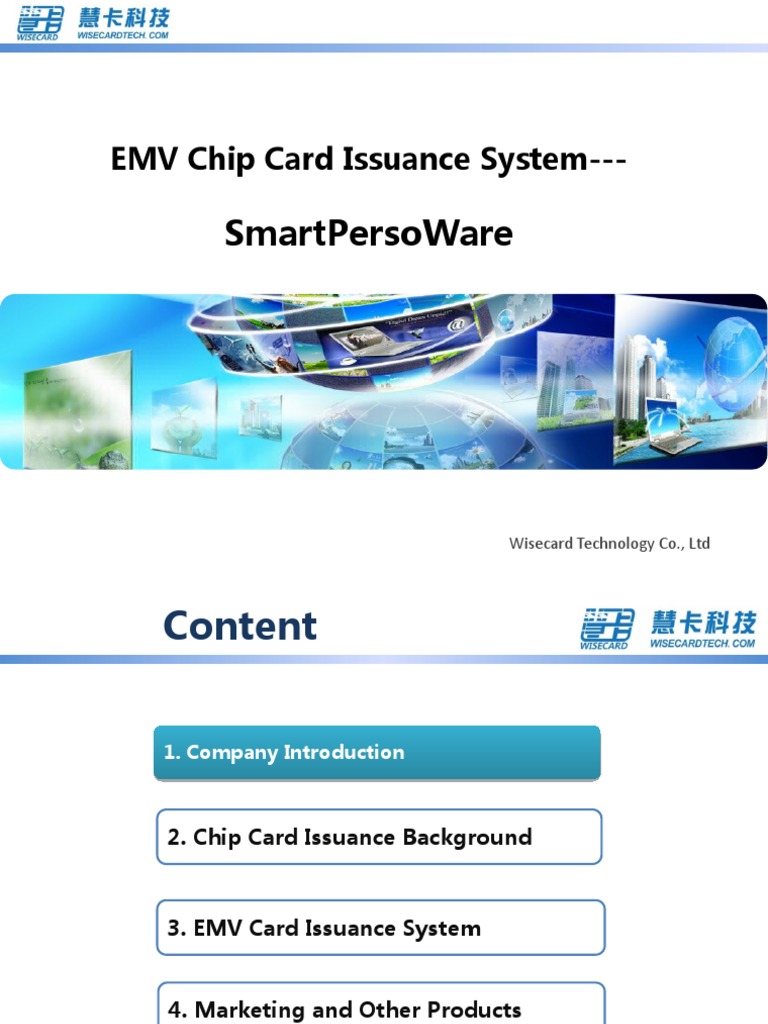Smartpersoware: Emv Chip Card Issuance System | PDF | Emv | Smart Card