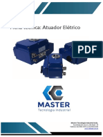 Atuador elétrico ficha técnica