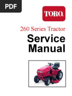 Download Toro WheelHorse 260 Series service manual by Kevins Small Engine and Tractor Service SN47347535 doc pdf