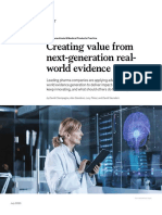 Creating Value From Next-Generation Real-World Evidence