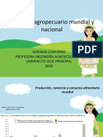 Producción Comercio y Consumo Alimentos en El Mundo y Colombia