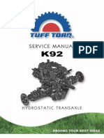 Tuff-Torq k92 Service Manual