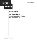 Download Toro WheelHorse 48 Plow Blade 79253 by Kevins Small Engine and Tractor Service SN47347673 doc pdf