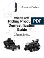 Download Toro wheelhorse Demystification Electical wiring diagrams for all WheelHorse tractors by Kevins Small Engine and Tractor Service SN47347708 doc pdf